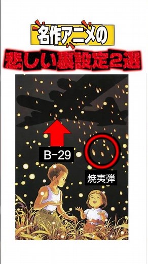 名作アニメの悲しい裏設定2選#アンパンマン#火垂るの墓#shortsfeed
