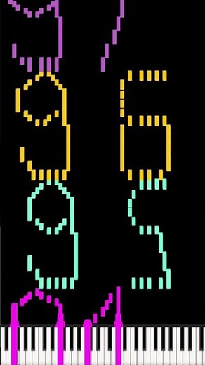 Numbers 91 to 100 on Piano – With a Strange Vibe