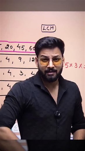 Shivam Pandit (Maths Magician) on Instagram: "LCM Shortcut for Exams | Must Know Trick . . . Maths me LCM निकालना ab hoga super easy! 👨‍🏫 Shivam Sir laye hain ek ऐसी आसान ट्रिक जिससे aap seconds me LCM निकालना सीख जाएंगे ✅ Exam preparation ke liye ye trick bohot helpful hai 🔥 . . Credit by:- @_theshivampandit . #lcmtrick #mathstricks #shivamsir #mathswithshivam #mathshacks studytips exampreparation mathsshorts mathseasy competitiveexams"