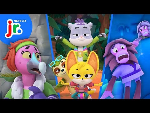 Sam & Kit's Animal Rescues! 🐵 The Creature Cases | Netflix Jr