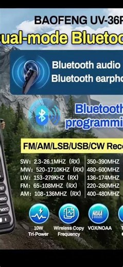 New Baofeng UV36 Pro.SSB AM FM CW