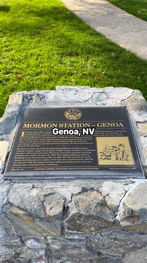 Genoa, NV the State’s oldest settlement. #travelblogger #TravelGoals #travel #travelgram #travelphotography #travelguide #travelling #travelwithme #friday | Wander Checklist