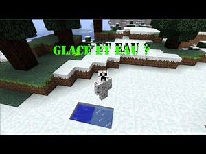 Tuto Minecraft - Faire en sorte que l'eau ne devienne pas de la glace