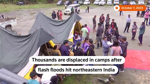 More than 22,000 families have been affected by deadly flash floods in the northeastern Indian state of Sikkim, Chief Minister Prem Singh Tamang said, with over 3,800 families seeking shelter in relief camps. | Reuters