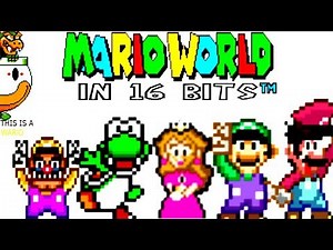 NEW Mario's World in 16 Bits - Baldi's Basic's 1.3.2 Mod
