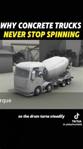 The Science Behind Spinning Concrete Trucks