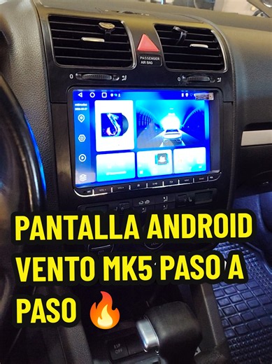 Pantalla Android Vento MK5 paso a paso: instalación y accesorios