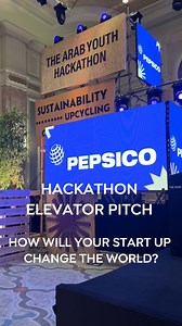Watch as minds collide, innovation soars, and the world transforms. Some of our eligible teams pitching their ideas in just 20 seconds, telling us how their companies are aiming to have a strong impact into changing our world. #HackForChange #PepsiCoEgypt #ArabYouthHackathon PepsiCo Middle East USAID/Egypt Plug and Play Tech Center Information Technology Industry Development Agency (ITIDA) | PepsiCo Egypt