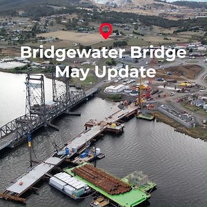 Bridgewater Bridge Construction Update 🙌 | Jeremy Rockliff
