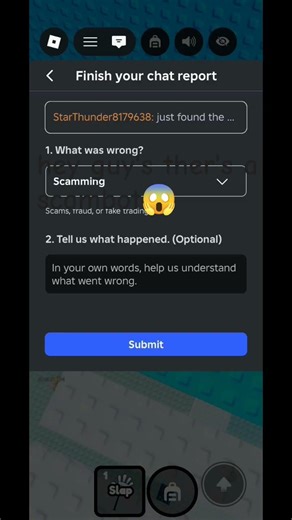 did you see a scambot in roblox #roblox#robloxscam
