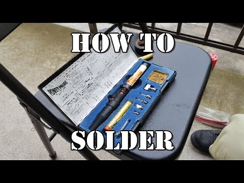 How to Solder a Wire Using Power Probe Soldering Kit
