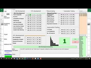 Product Backlog in Excel