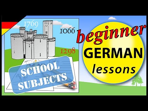 School subjects in German | Beginner German Lessons for Children