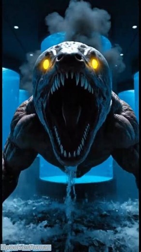 The Glass Tank Terror —Aquarium Horror Short #scary #horror #ai