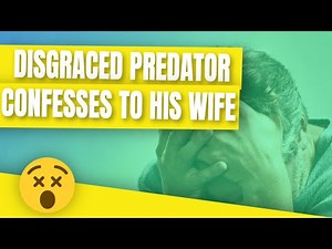 Humiliated predator who tried to meet a child is forced to call his wife to tell her EVERYTHING!