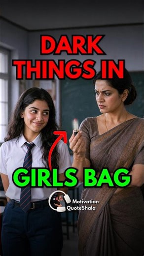 4 Banned Things 🚫 in Girl’s School Bag