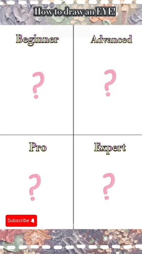 How to draw an ✨EYE!:✨ Different levels! #art