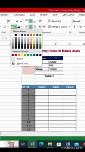 2.6K views · 16 reactions | Quick Data Entry Hack for Mobile Users who can't use built-in forms in Excel! #exceltipsandtricks #exceltips #exceltraining #excellearning #learningexcel #professionaltraining #excelhacks | Excelling At Excel | Facebook