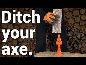 The BEST Way to Make Kindling: Forest Master Kindling Splitters