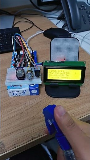 Quick Testing on Arduino R4 Wifi and MQ2 Sensor as gas detection system