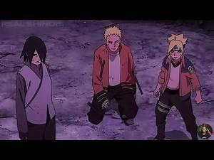 Naruto, Sasuke and Boruto vs Momoshiki | Epic Full Fight | The Legendary Battle of Generations