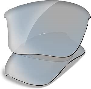 Dynamix Polarized Replacement Lenses for Oakley Flak Jacket XLJ | Easy To Install | Fit Perfectly | Titanium