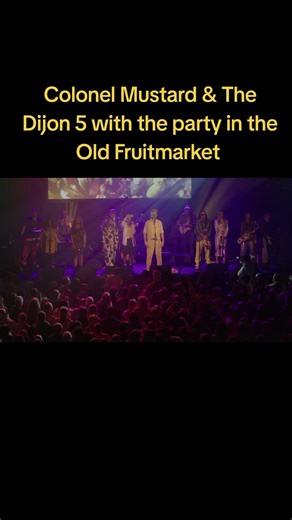 Colonel Mustard & The Dijon 5 Live Concert at Old Fruitmarket