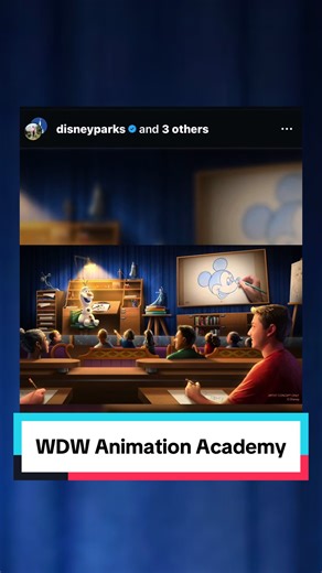This morning @Walt Disney World dropped an announcement that honestly I was shocked about. Now instead of your drawings being instructed by their WDW artists, you’ll be instructed by animatronic Olaf with narration by Josh Gad walking you through how to draw the characters. It also sounds like there will be recordings of animators employed at the studio drawing the characters as well. I hope that Olaf will just be assisting the artists and that this doesn’t mean WDW is trying to replace having r