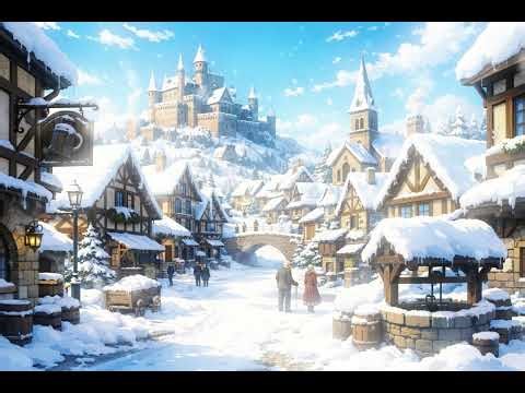 A Quiet Winter Morning | Peaceful Medieval Ambience