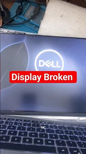 Dell Latitude i5 10th Gen display broken | screen broken | LED damaged #dell #display #broken #led