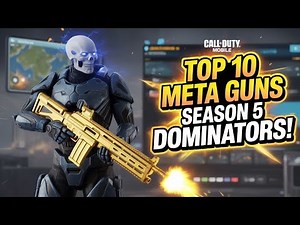 TOP 10 META GUNS in COD Mobile Season 5 (Ranked)