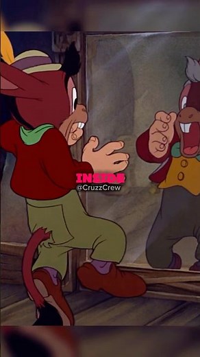 Pinocchio, and the Donkeys. #disney #pinocchio #shorts