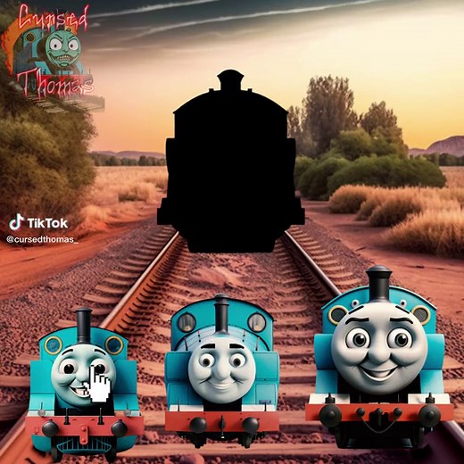 Cursed Thomas Train #cursed #meme #thomastank #thomastrain #thomasexe #exe #scary #spooky #cursedthomas #thomasandfriends #thomasengine #train #meme