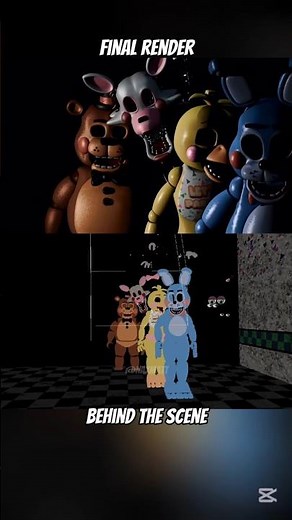 BEHIND THE SCENE "Behind The Mask" (FNAF BTS Animation)