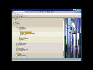 10 SAP Modify GL account with balance