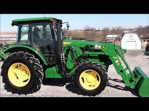 2015 John Deere 5100E Tractor with Loader For Sale by Mast Tractor!