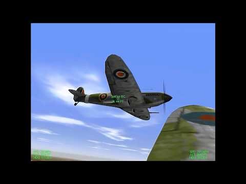 European Air War v1.2 (stock version) running on Windows 10 64-bit