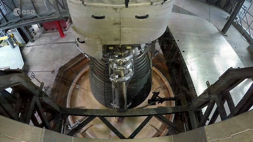 The DLR German Aerospace Center in Lampoldshausen, Germany, is where rocket engines for Europe’s new #Ariane6 launch vehicle are being tested and qualified. Several of the facilities on site have been modified for Ariane 6 and a new facility will soon test the launcher’s complete upper stage, simulating as far as possible the conditions it will experience in flight. With testing and development at full pace, Ariane 6 is taking shape for its maiden voyage... See http://www.esa.int/Our_Activities/