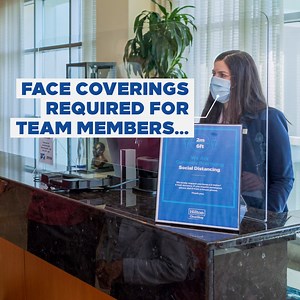 Following guidance from worldwide health experts and industry leaders, starting July 28 we will require all guests to wear face coverings inside the indoor public areas of our U.S. hotels. We hope that this policy will bring peace of mind to travelers and Team Members across the globe, whose safety has and always will be our #1 priority. | Hilton
