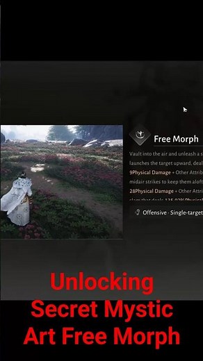 Unlocking Secret Mystic Art Free Morph ~ Where Winds Meet