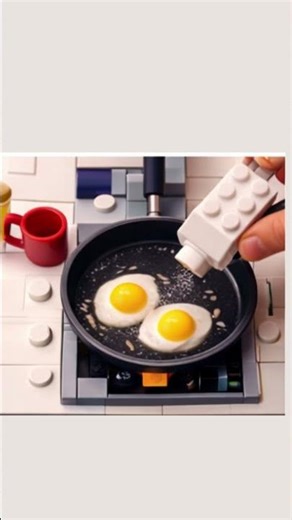 Cooking Lego Eggs 🍳 | STOP MOTION