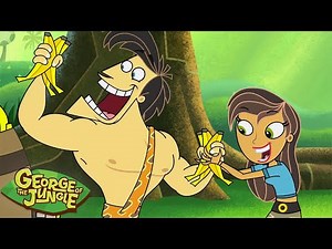 George Goes BANANAS!! 🍌 | George of the Jungle | 1 Hour of Full Episodes | Cartoons For Kids