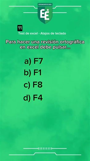 Atajos de Teclado en Excel: Test de Excel Avanzado