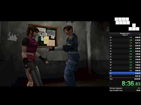 Biohazard 2 - Speedrun PC - Claire A Any% [53:22]