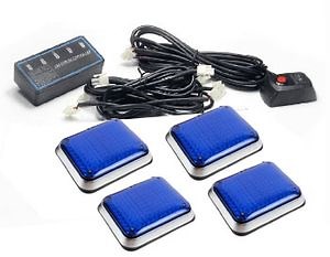 [Hot Item] Warning blue Lamp 12-24V