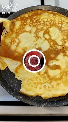 MASCARPONE CHEESE PANCAKES #shorts #kasiagotujeketo