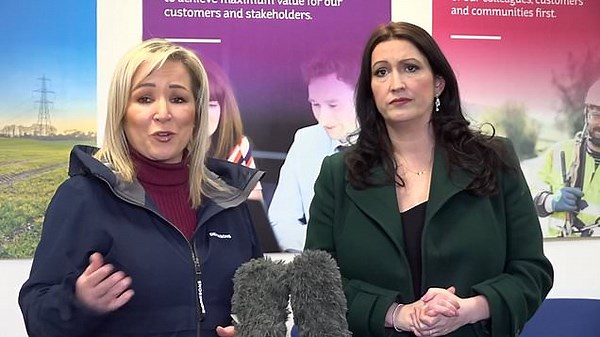 'Frustrating: First Minister Michelle O'Neill gives Storm Eowyn update