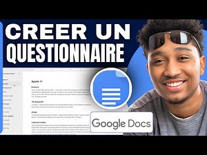 Comment Créer Un Questionnaire Google Doc