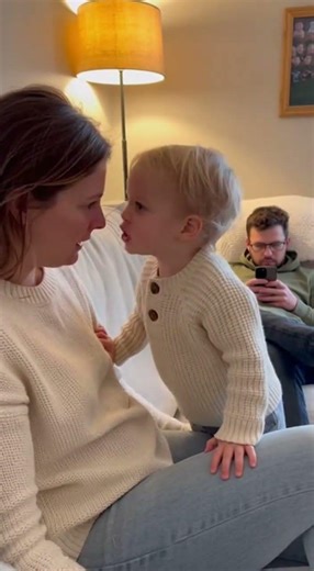 Baby Girl Is Watching Dad… And She Means Business! 😱😂