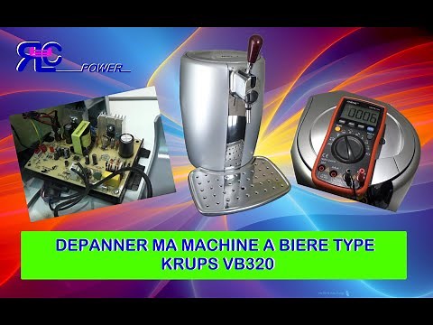 Troubleshooting my Krups VB320 beer machine